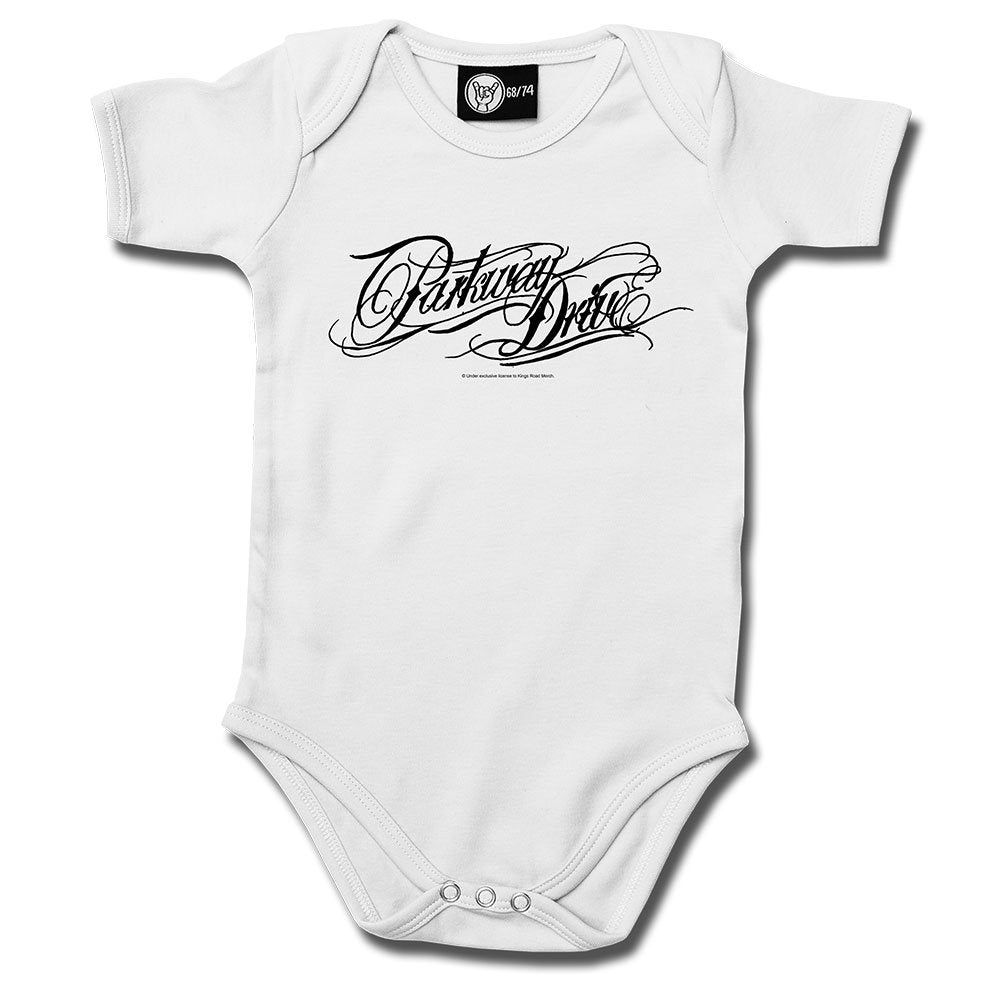Parkway Drive (Logo) White Baby Body