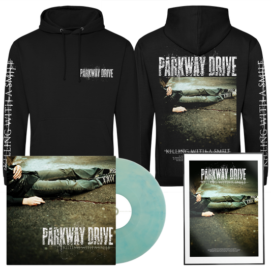 Killing With A Smile (20th Anni.) | Ice Vinyl+Hoodie+Print Bundle