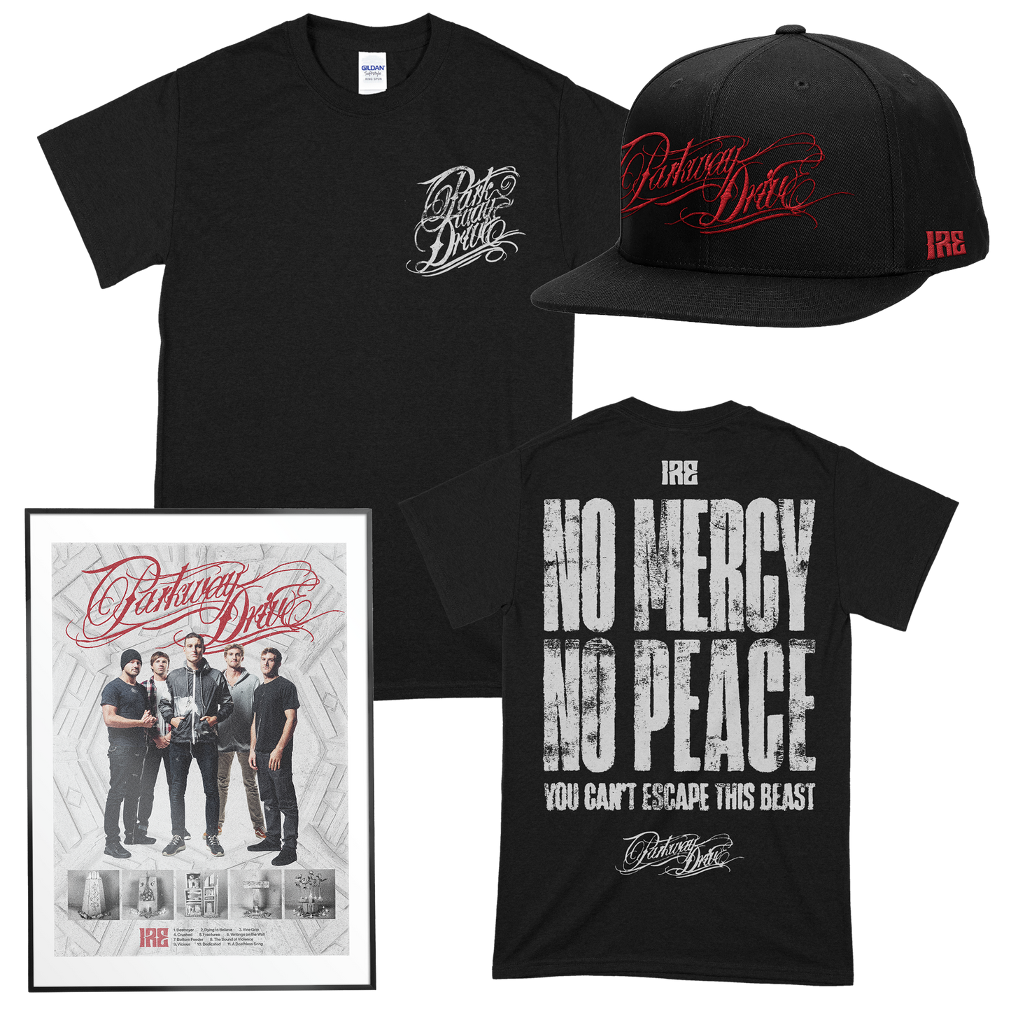 No Mercy Black | T-Shirt Bundle
