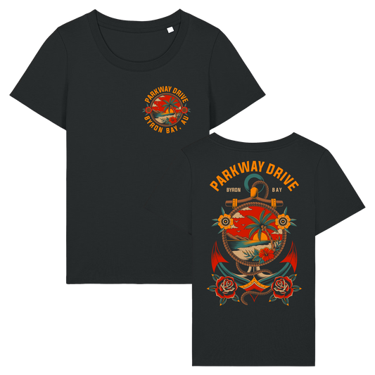 Parkway Drive (Anchor & Rope) Girl Fitted T-Shirt