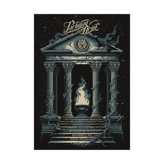 Parkway Drive (Zurich) Screen Print Poster