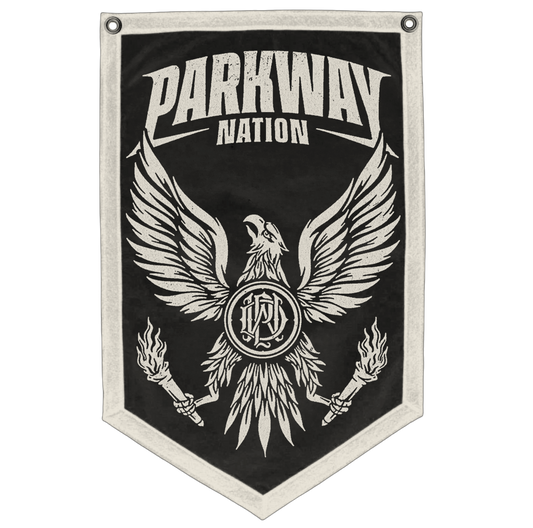 Parkway Drive (Parkway Nation) Wool Felt Flag